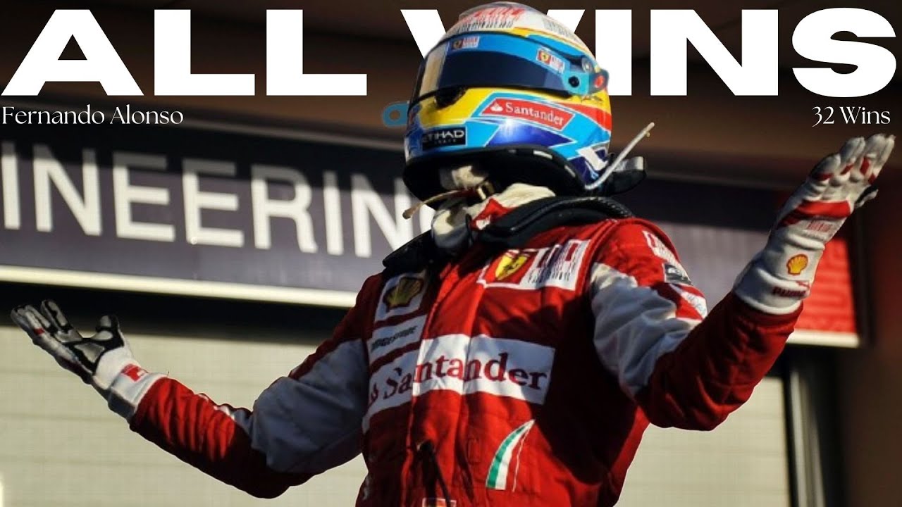 Fernando Alonso | All 32 wins
