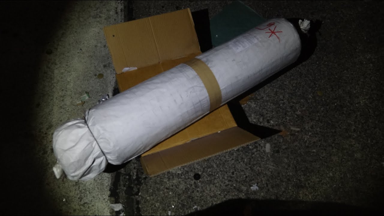 Zylinderbombe 250mm Silvester 2022/2023 Italien