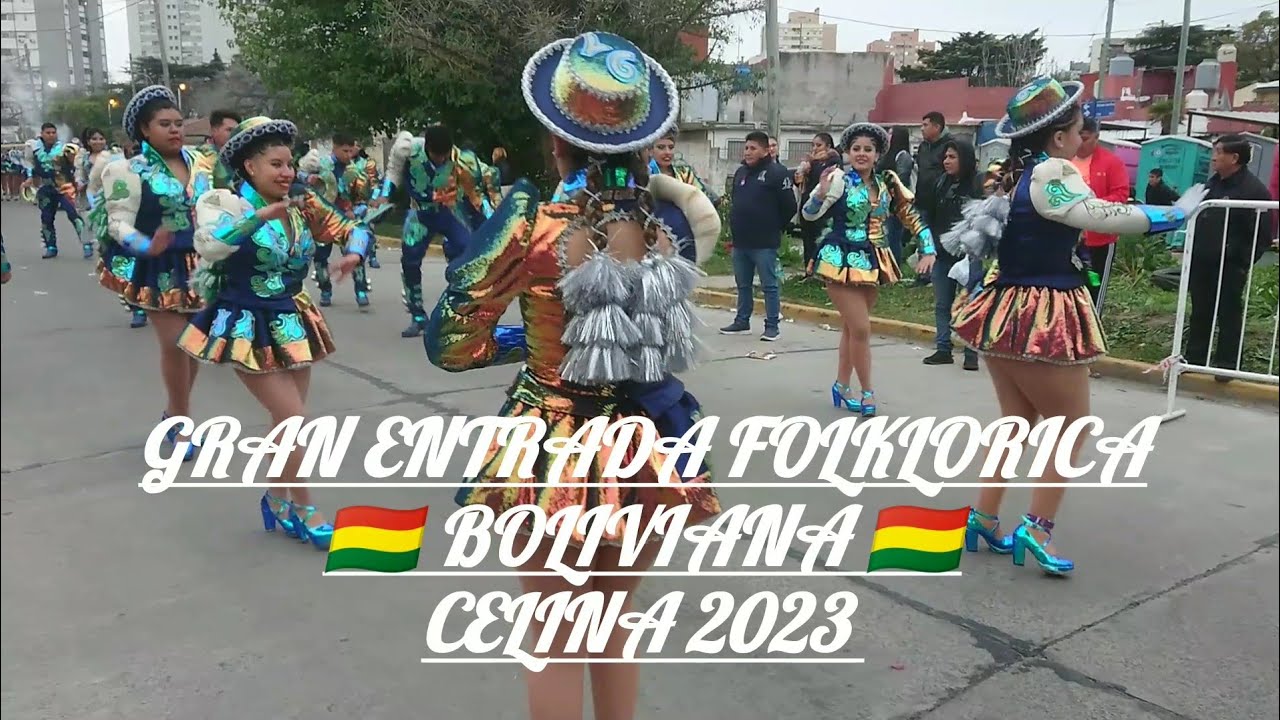 CELINA 2023_CAPORALES VIRGEN DE URKUPIÑA DE LUIS GUILLÓN 💙 💚 🇧🇴 #bolivia 🇧🇴 #folklore #caporales