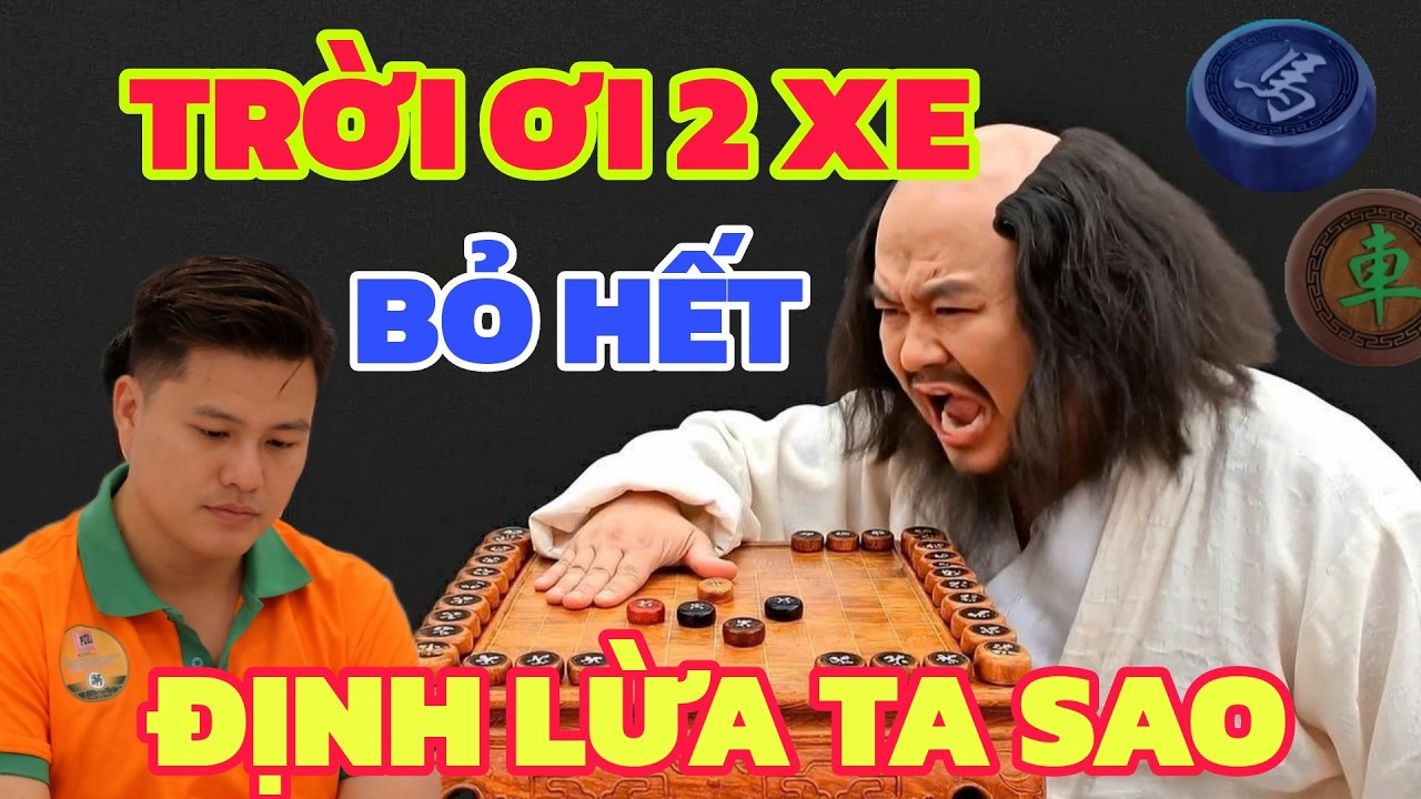 Cờ tướng - Chạm trán ma vương Lại Lý Huynh phế luôn 2 xe kinh hoàng