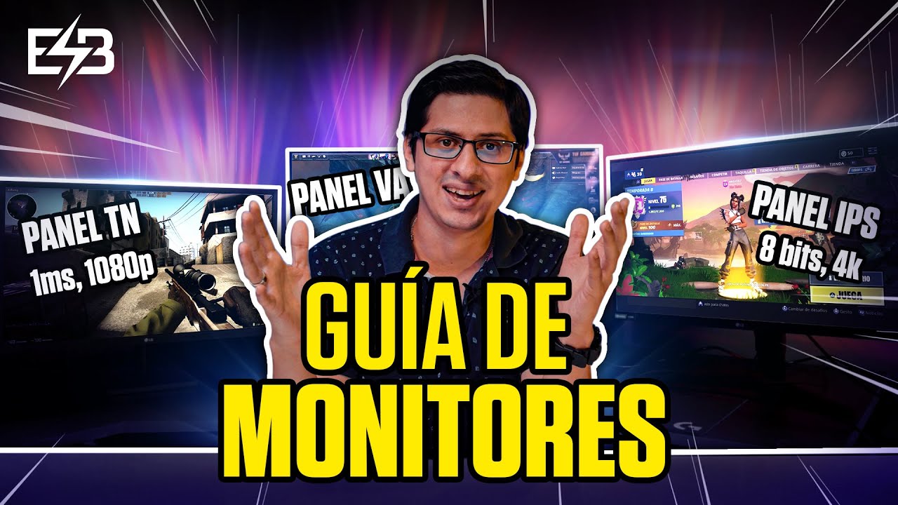 ¿Cómo elegir el mejor MONITOR para TÚ SETUP? 🔥 (Guía de MONITORES) 1Ms / 240Hz o 144Hz / 4k o 1080p