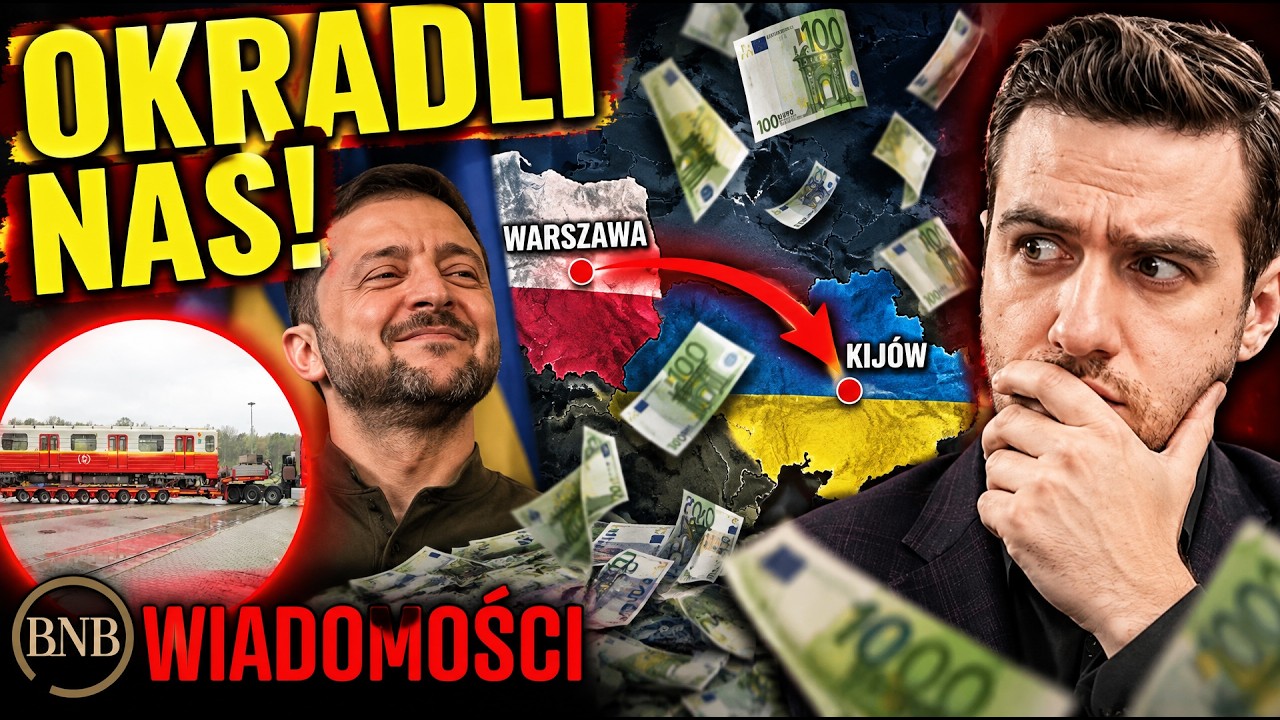 WAŻNE! Wybuchł SKANDAL z Ukraińcami! Ukradli WAGONY METRA z Warszawy