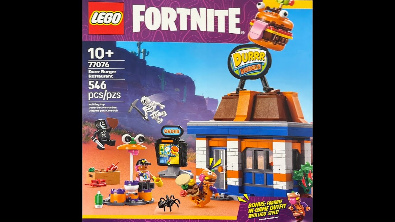 Lego Fortnite - Durrr Burger Fast Build