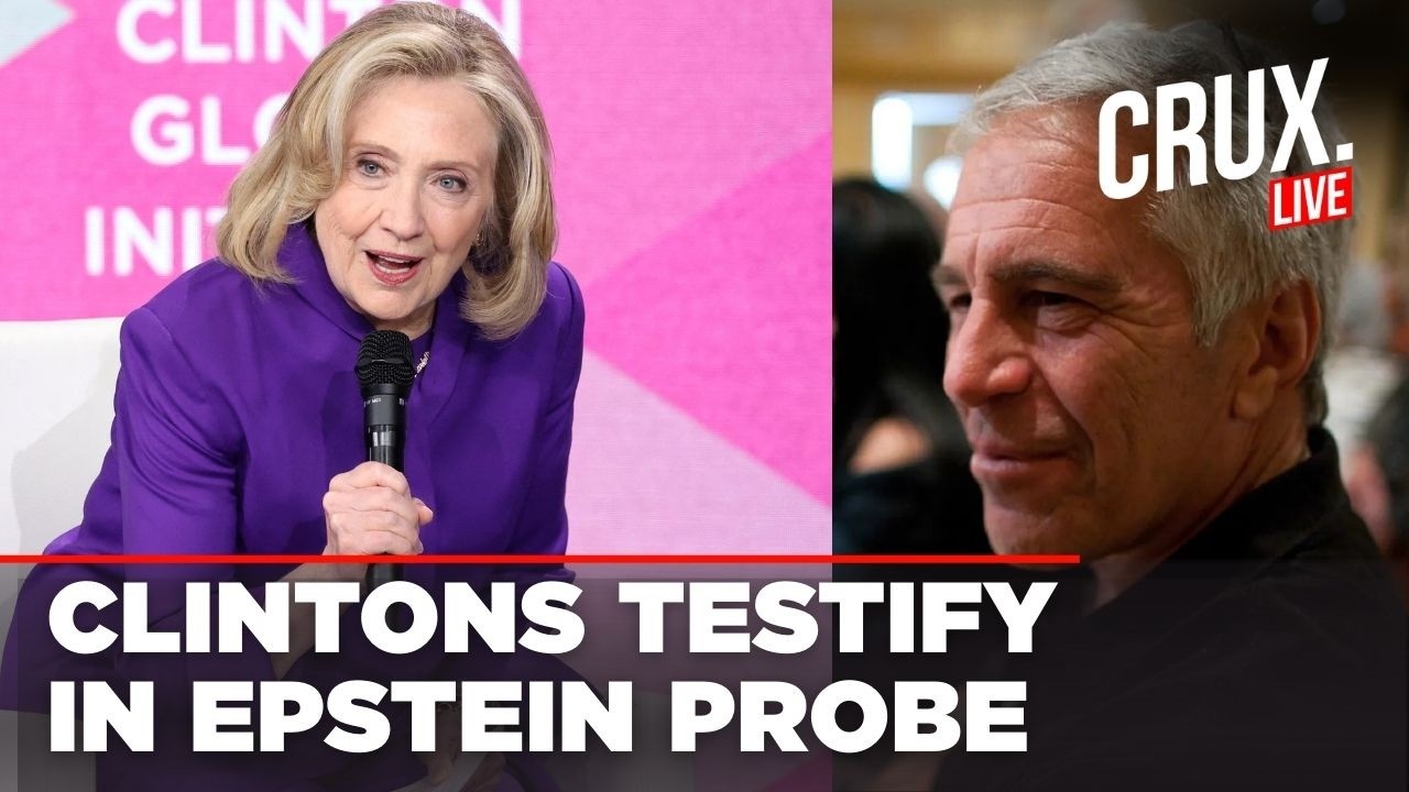 LIVE | Hillary Clinton Testifies in Epstein Congressional Probe Day Before Husband Bill
