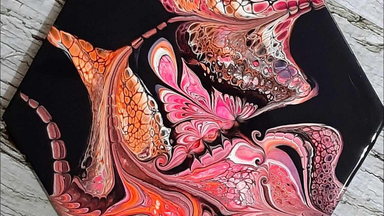 Bloom, swipe & Modify.  Let's keep playing with dollartree paint.