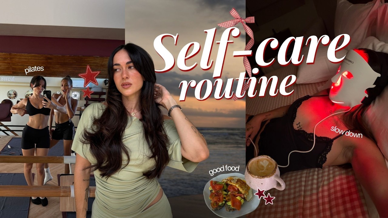 ma routine self care du dimanche | sport, journaling, skincare, alimentation, activité + mes tips !