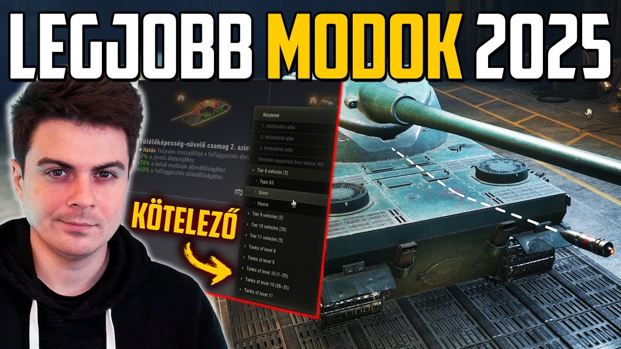 Hasznos Modok és Telepítésük a World of Tankben