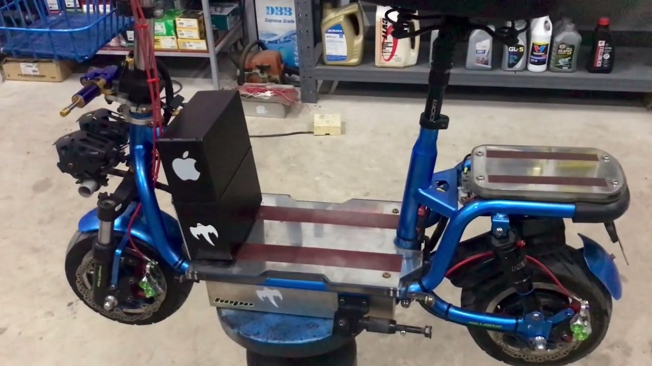Scooter สกู๊ตเตอร์ไฟฟ้า 008 แต่ง