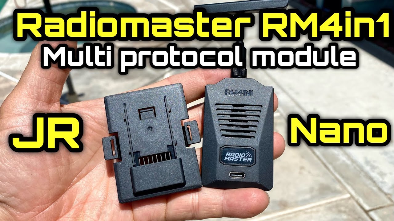 Внешний многопротокольный модуль Radiomaster RM4in1 Nano/JR