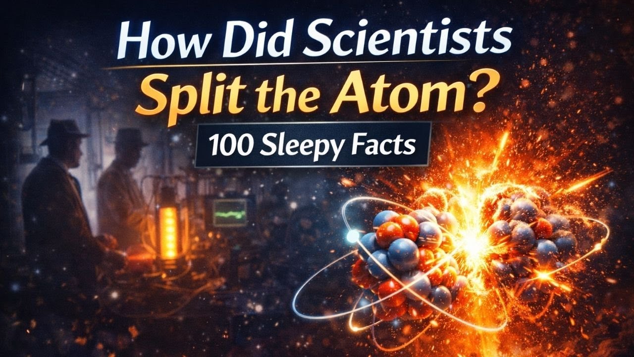 How the Atom Was Split? | Relaxing Science for Sleep