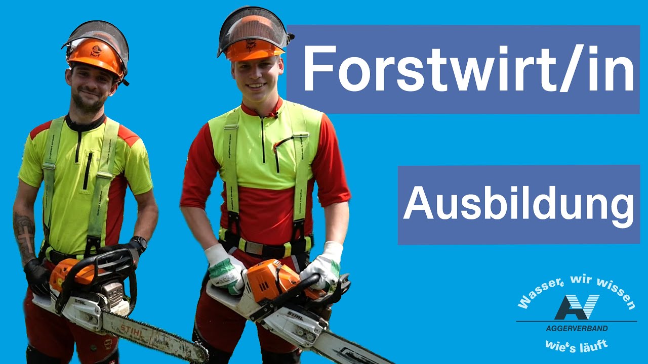Ausbildung zum/zur Forstwirt/in (m/w/d) beim Aggerverband