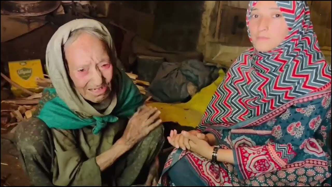 The sad story of Api Maryam, who has been living alone for the last 20 years near pak india border