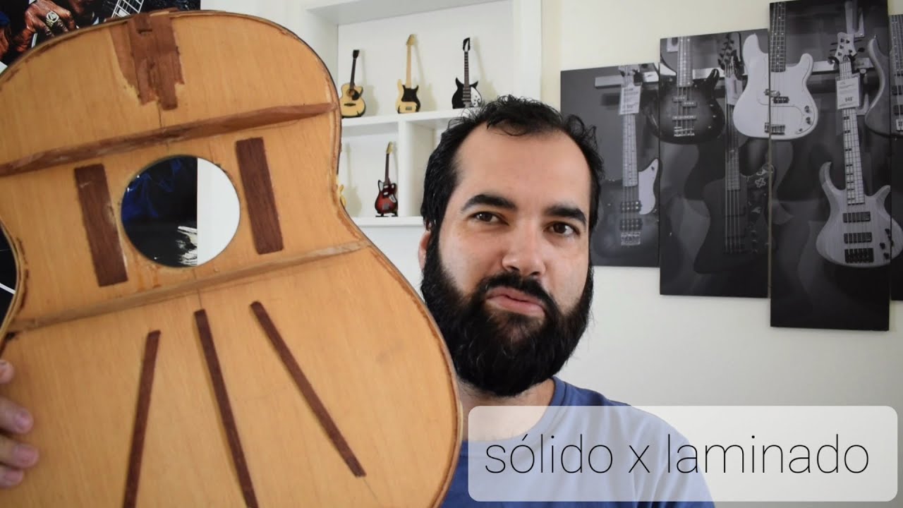 Sólido x Laminado