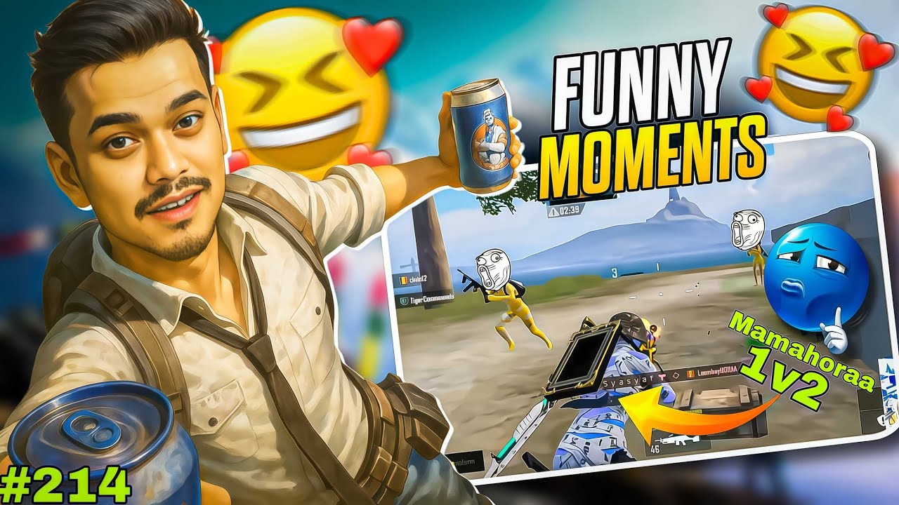 CR7HORAA & HORAA FAMILY PUBG 100% FUNNIEST MOMENTS EVER 🤣 (EP214) @cr7horaaYT 