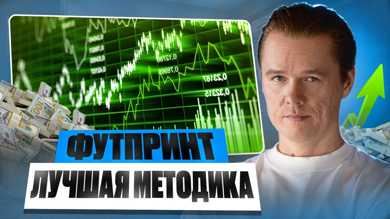 САМАЯ ПРОСТАЯ ТРЕЙДИНГ СТРАТЕГИЯ | Футпринт, кластеры и дельта | Трейдинг с нуля | СМАРТ МАНИ