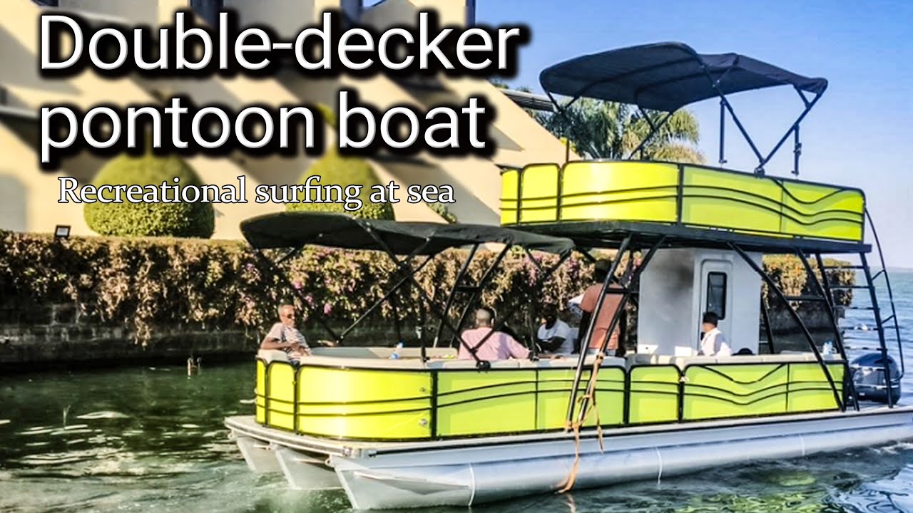 Pontoon Boat Series - Episode 3: Double-Decker Fun! #pontoonboat  #luxuryboating