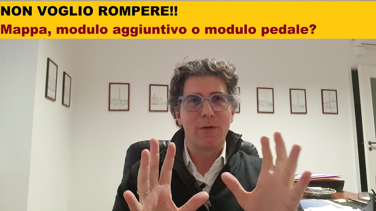 NON VOGLIO ROMPERE!! Cos'è meglio fra mappa. modulo aggiuntivo, modulo pedale?
