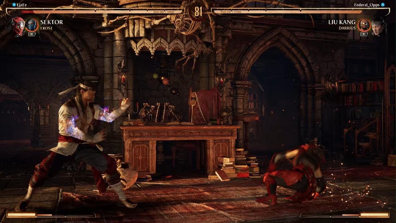 Mortal Kombat 1 Sektor Vs Liu Kang