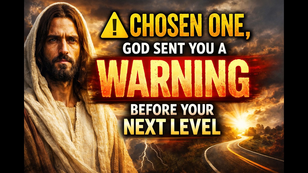 CHOSEN ONE, GOD SENT YOU A WARNING BEFORE YOUR NEXT LEVEL