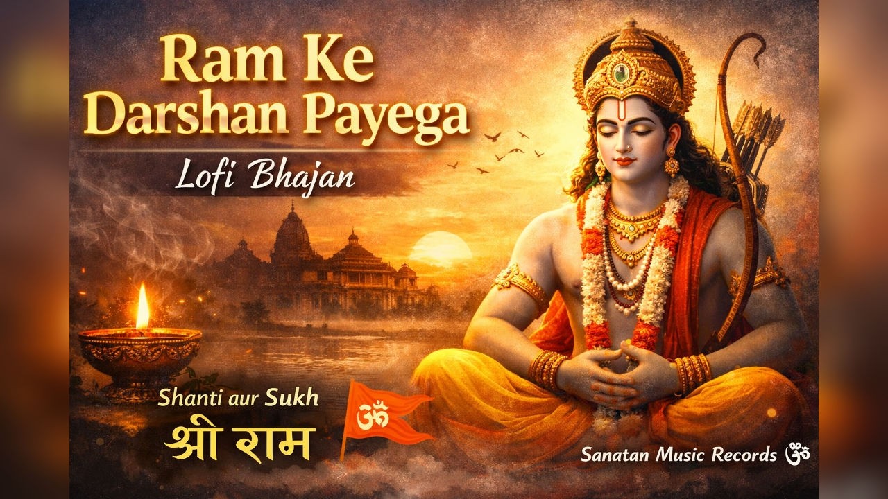 Ram Ke Darshan Payega | Lofi Peaceful Bhajan 2026 | Relaxing Ram Bhakti | Sanatan Music Records