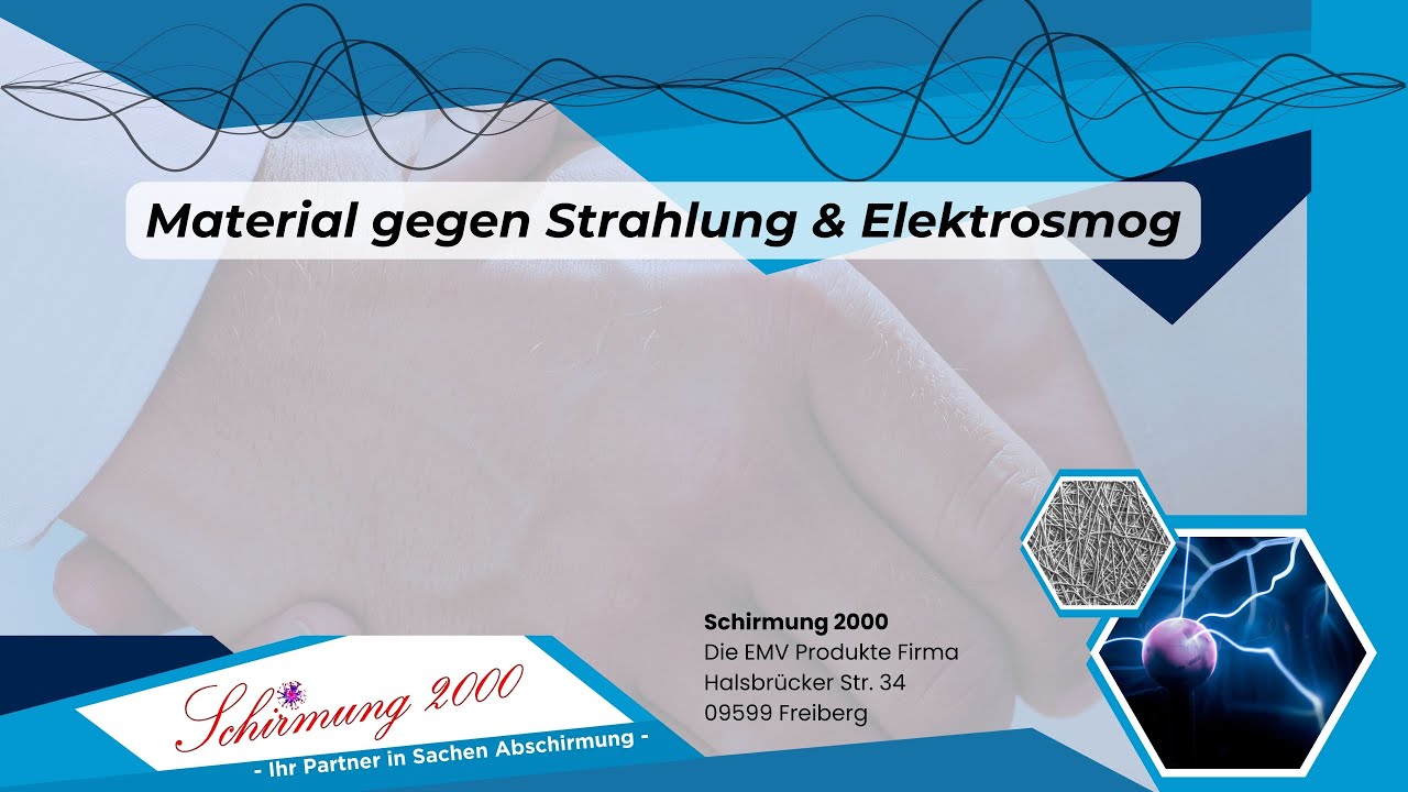 Schirmung 2000 - Material gegen Strahlung & Elektrosmog