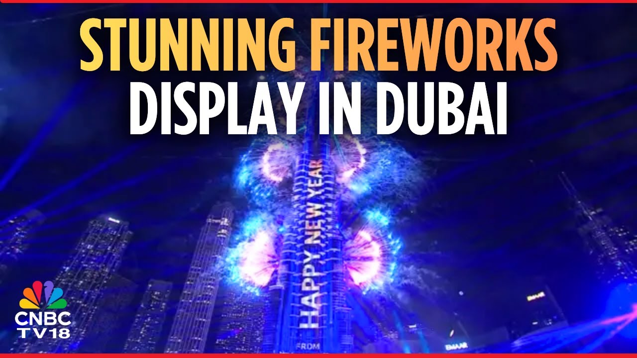 WATCH: Dubai Showcases Spectacular Fireworks Display as Countries Welcome 2026 | Burj Khalifa | N18G