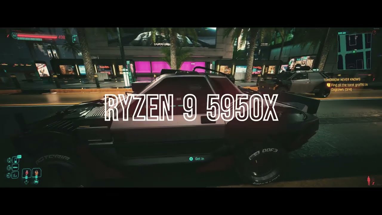 Cyberpunk 2077 ride around the block