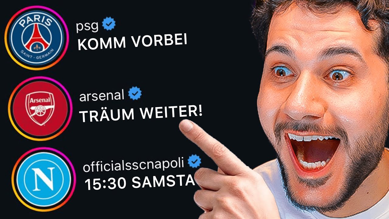 Ich Frage 100 Vereine Nach 1 Gratis Ticket