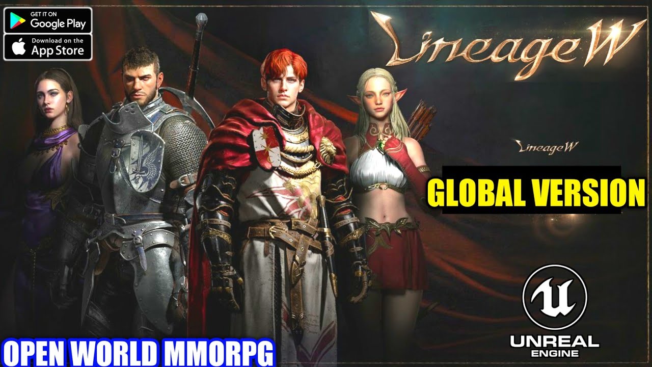 Lineage W [Global] Gameplay (OPEN WORLD MMORPG) Android/IOS