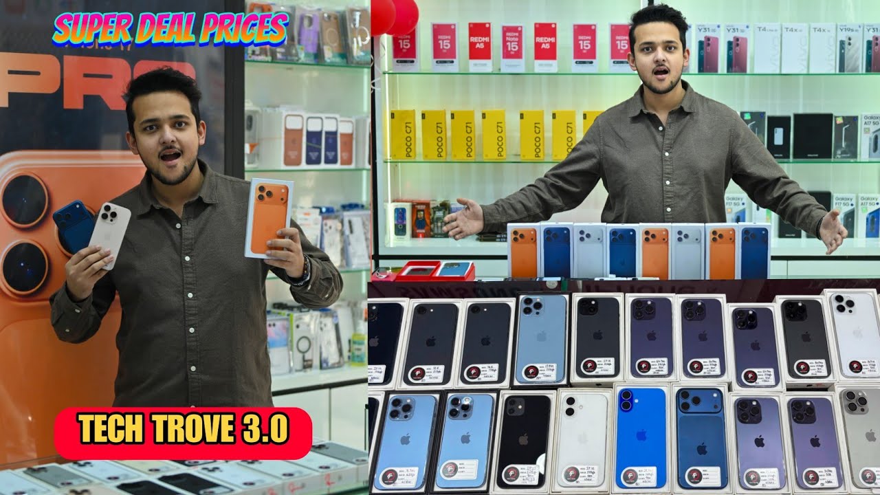 TECH TROVE 3.0 | SECOND HAND USED MOBILE MARKET | GREATEST DEAL PRICES / NEW STORE 🔥