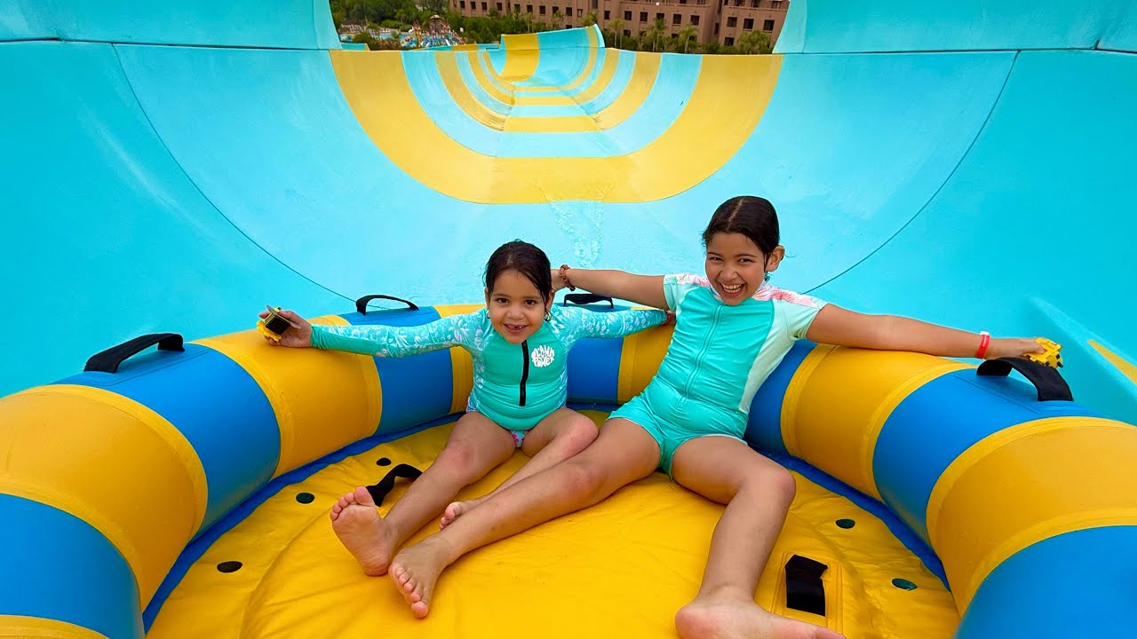 Dernier jour au parc ￼ aquatique, c’était trop bien 🥰