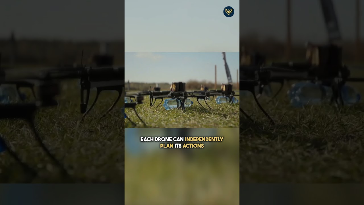 Ukraine's Brand New 'Swarm Drone' Technology