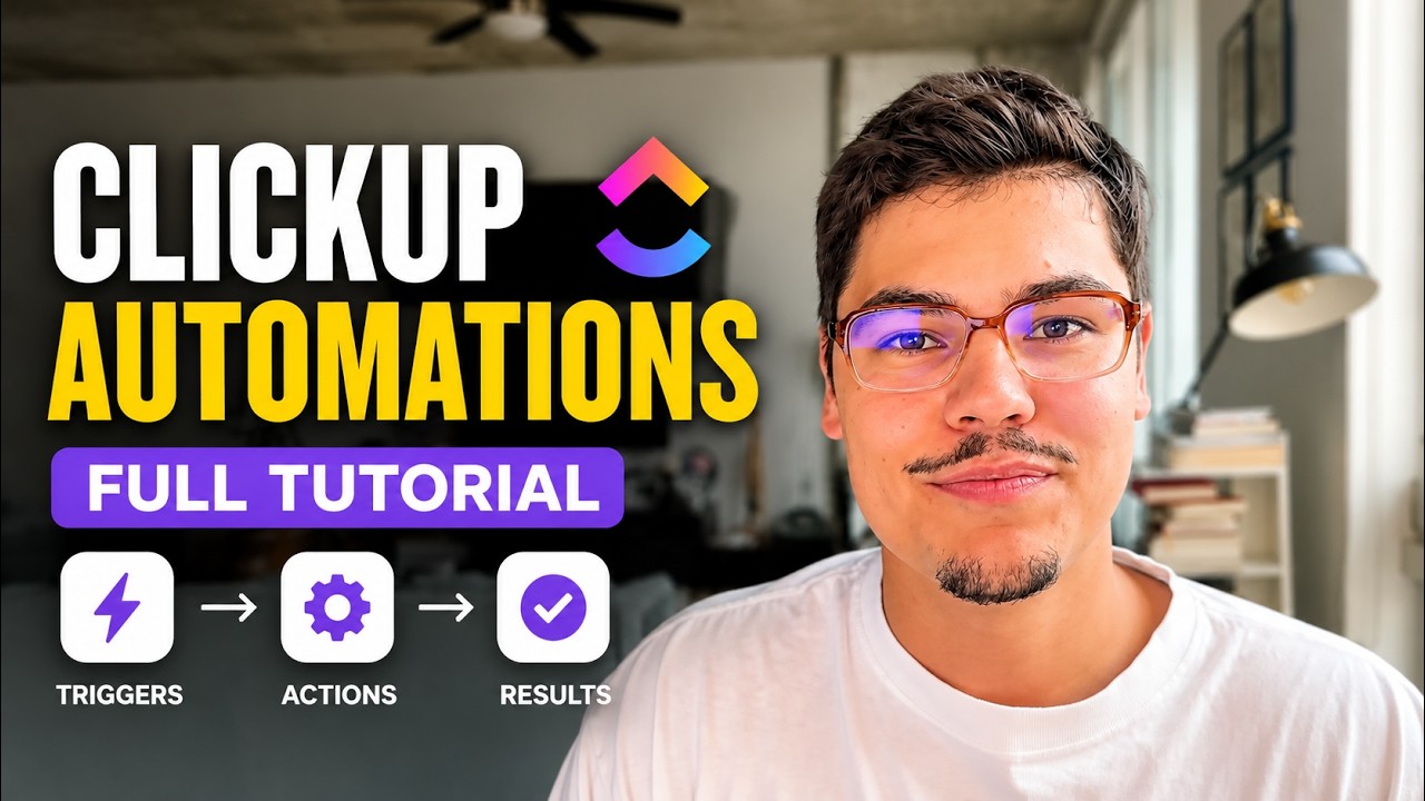 ClickUp Automations Tutorial 2026 | Automate Tasks, Statuses & Workflows in ClickUp