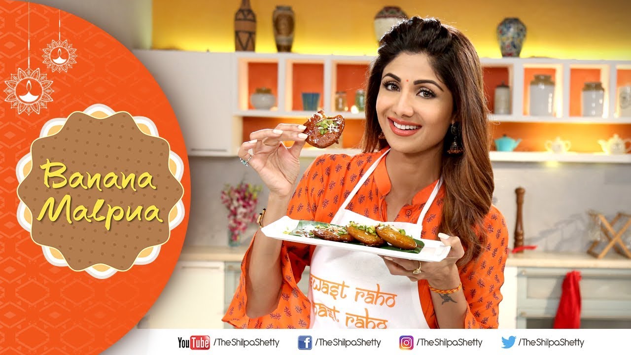 Banana Malpua | Shilpa Shetty Kundra | Diwali Special | The Art Of Loving Food