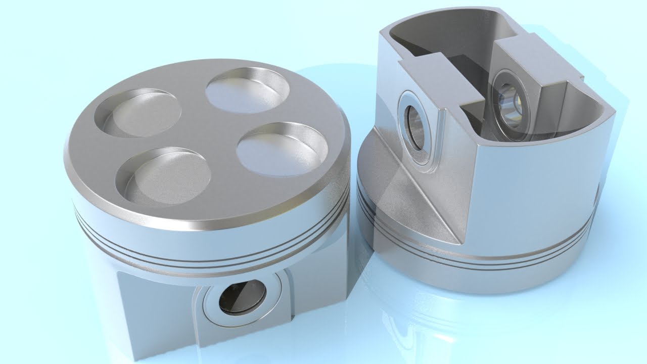 The Foundry MODO - Modeling a Piston