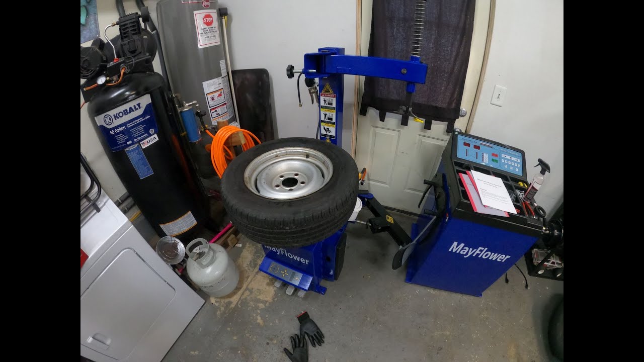 Practice and Calibration on The Mayflower Tire Machine Combo -- Dream Garage -- 12/8/2022