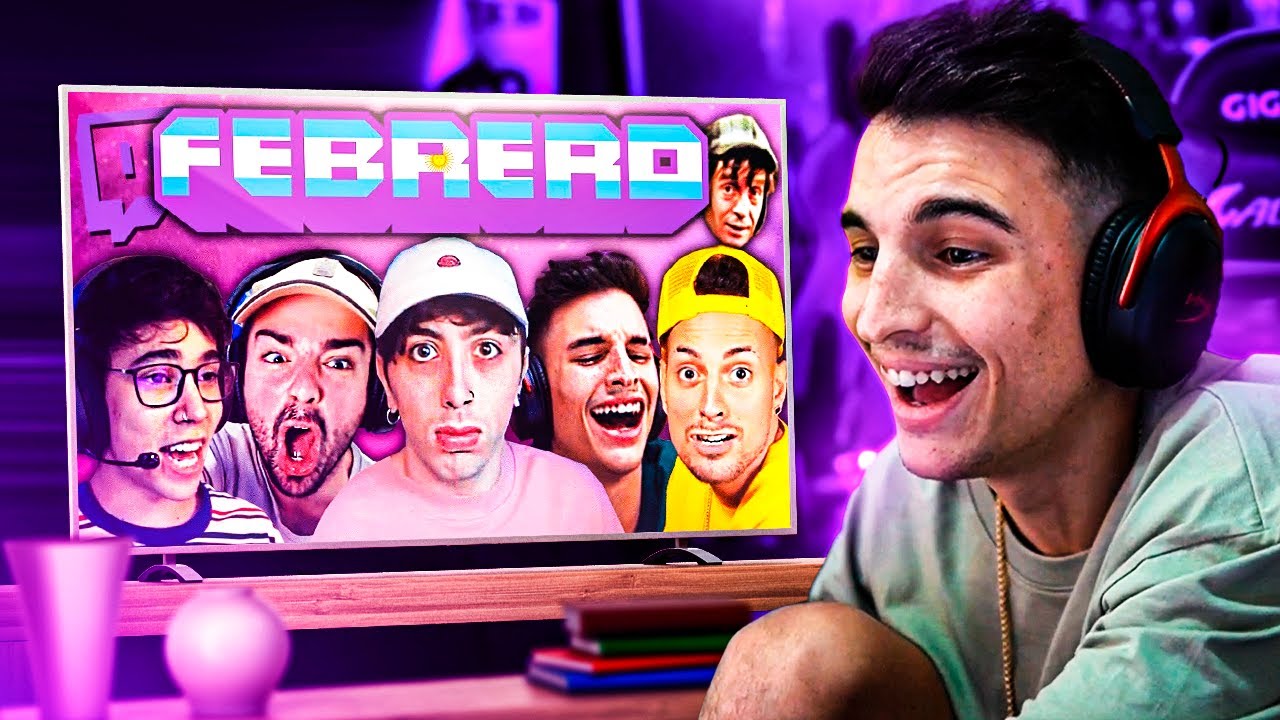 REACCIONO a FEBRERO en TWITCH 2022