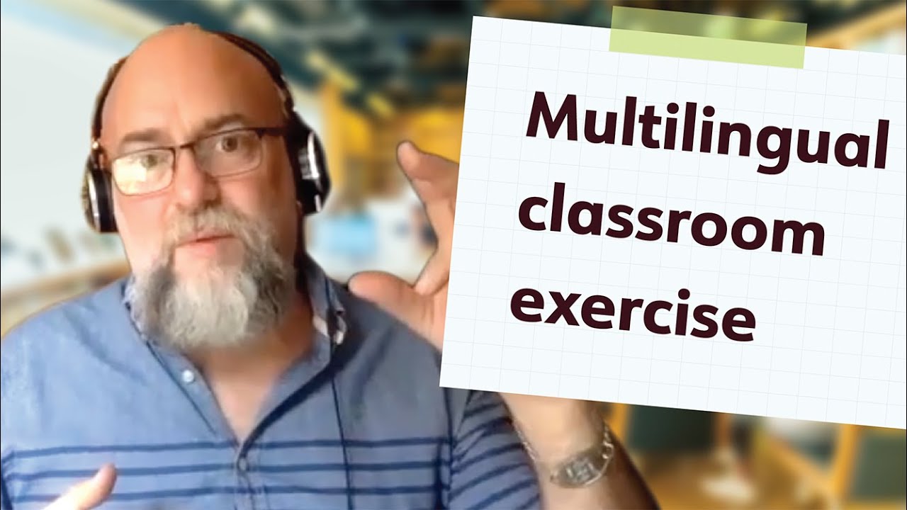 Multilingual classroom exercise