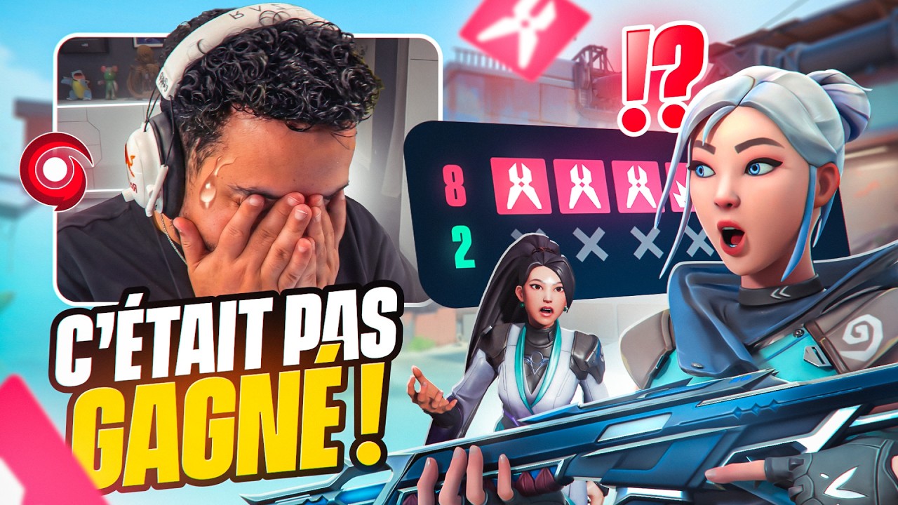 CETTE GAME PARTAIT MAL.. 🥵 (Valorant ft. Itachi)