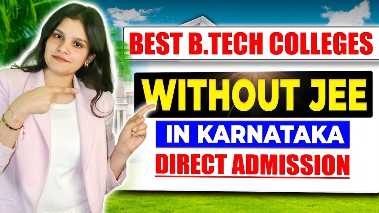 Top 5 Engineering Colleges in Karnataka Without JEE Mains | COMEDK BTech Colleges | Direct Admission