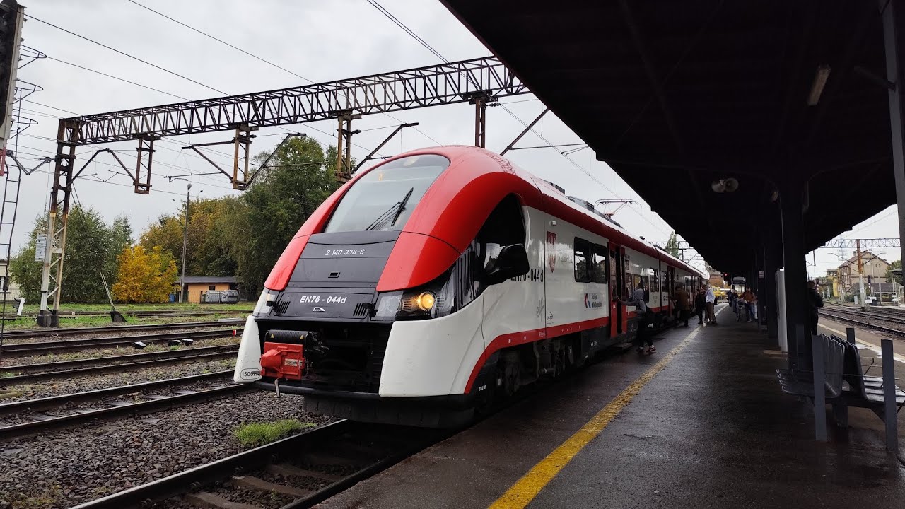 Koleje Wielkopolskie | Linia PKM2 | Pesa Elf EN76 - 044 | Relacja: Poznań Główny - Września