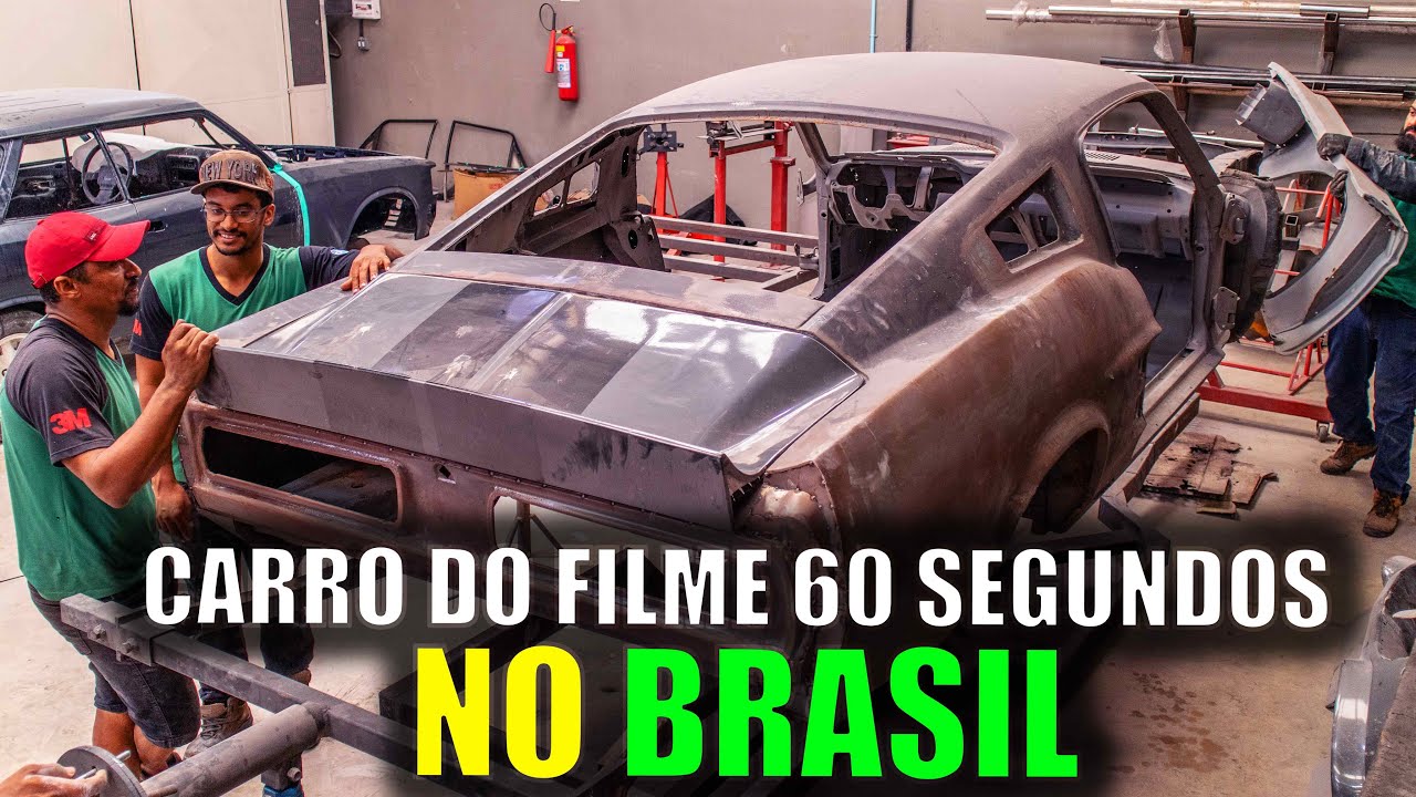 ELEANOR SHELBY GT500 1967 COM 600CV BRASIL - VAMOS CONSTRUIR O CARRO DO FILME 60 SEGUNDOS - EP001