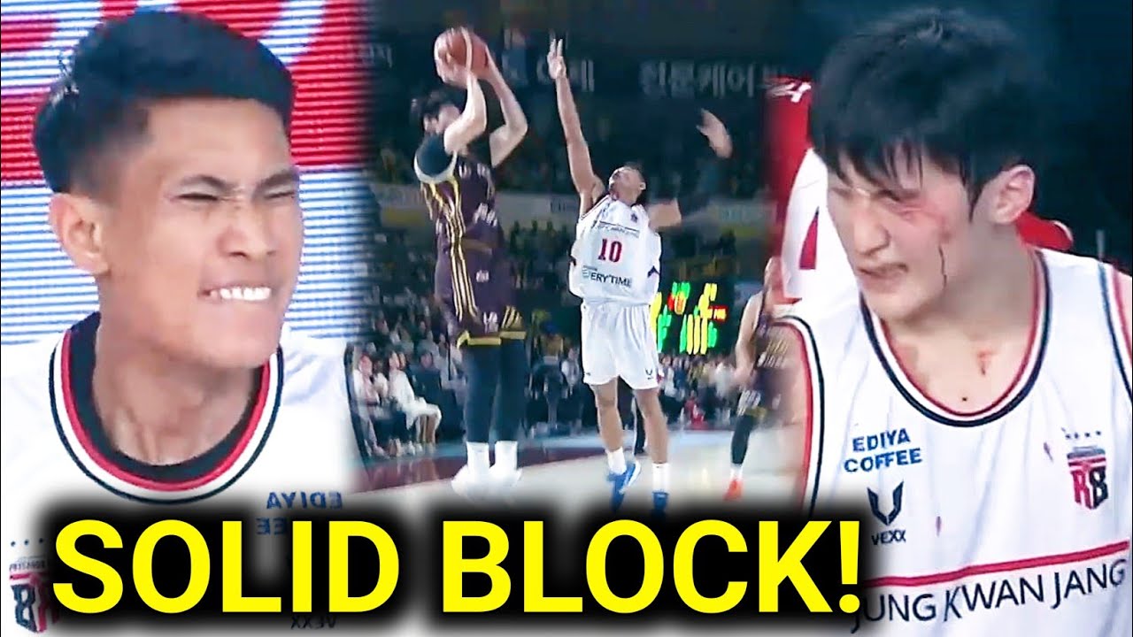 TAMBAK MALALA! PAHIYA kay RHENZ ABANDO ang KOREANO! Pisikalan kung pisikalan sa KBL! ANYANG vs LG
