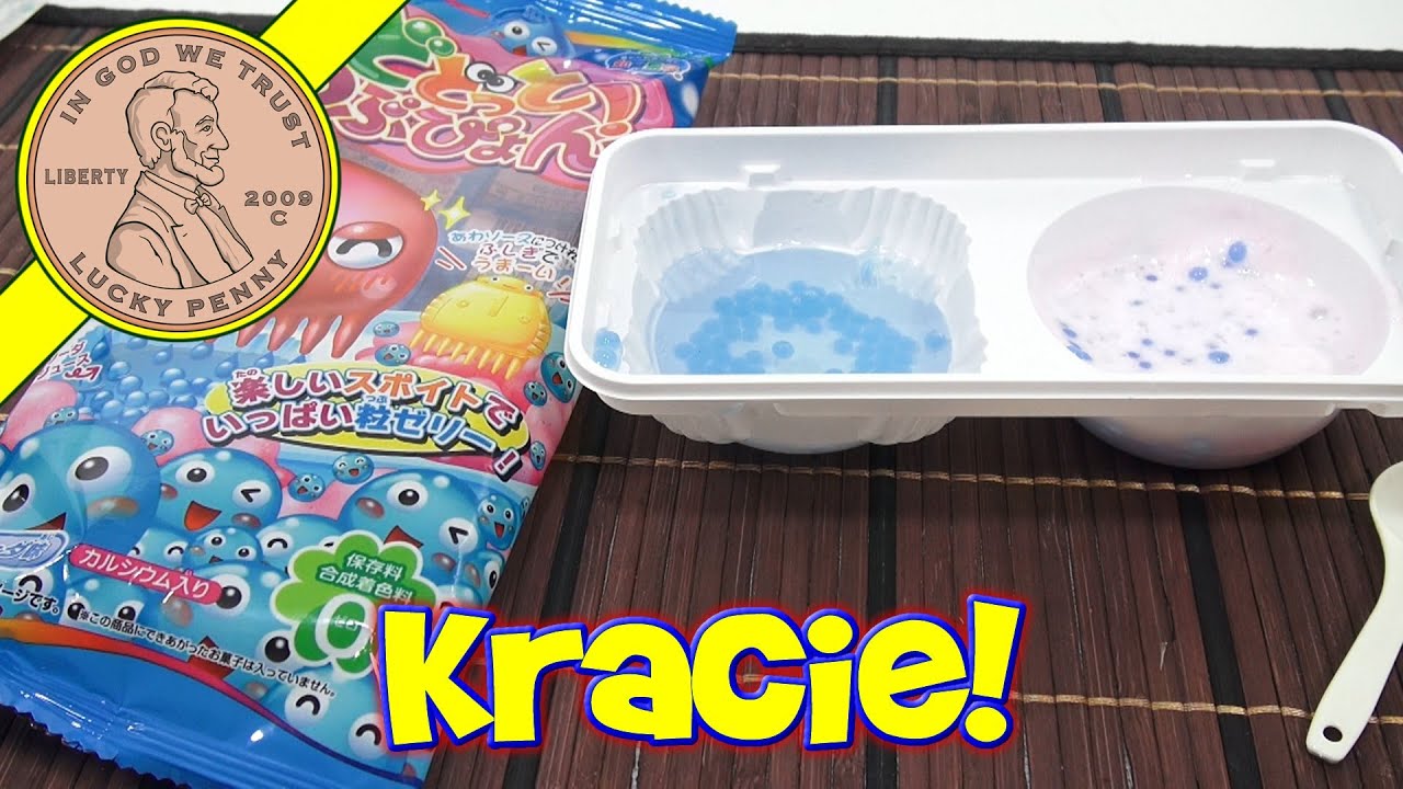 DoDotto Tsubupyon Grape Jelly Octopus DIY Japanese Candy ～どどっと つぶぴょん!～ - Kracie