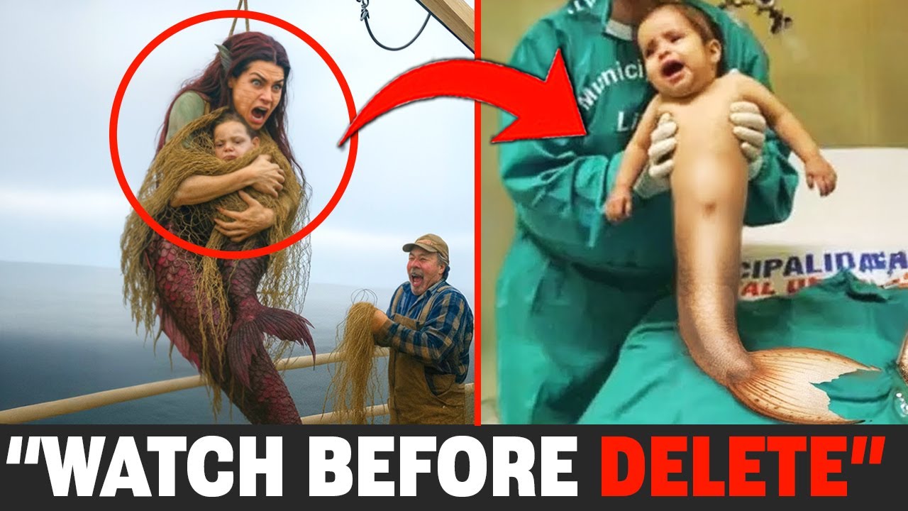 REAL Mermaid Sightings Deep Sea Footage Caught on Camera &ndash; Scientists Are Shocked! NO ONE BELIEVED
