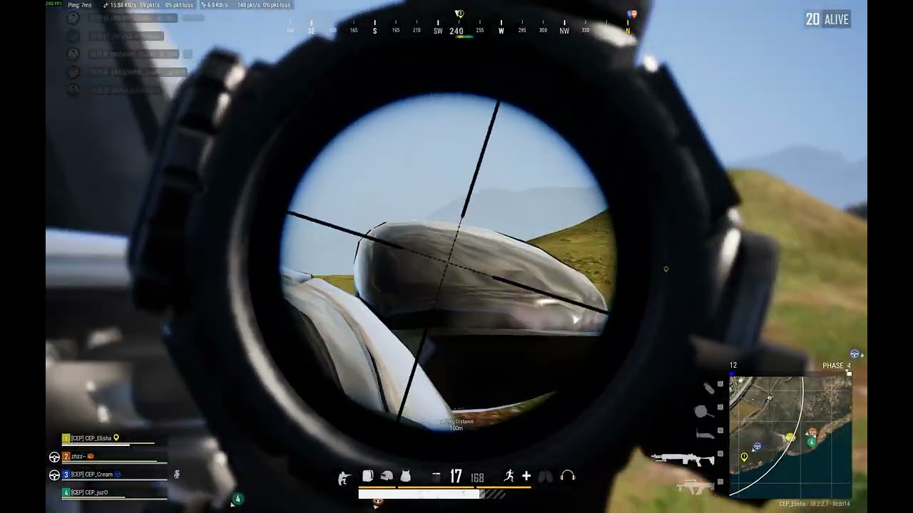 [Battle Grounds Movie] Elisha Montage #50 ｜ FPP 1인칭 모음집