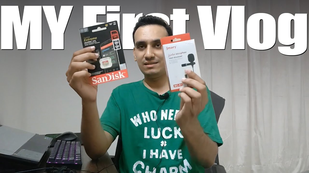 MY FIRST VLOG