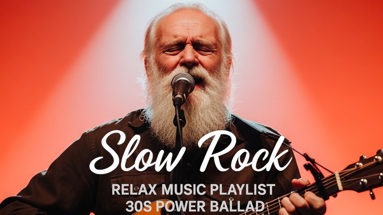 🎸 Ultimate Slow Rock & Classic Ballads | Soft Romantic Rock Anthems for the Heart ❤️