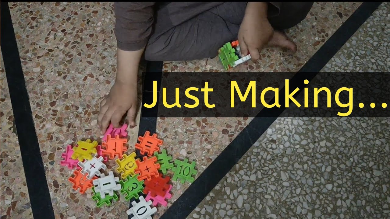 How to make counter with Building Blocks | Building BlocksKids