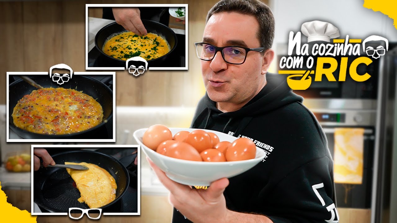 Tens de fazer estas 3 OMELETES | #5 NA COZINHA COM O RIC
